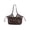 Coffee, variant on Women's Tote Bag Large Capacity Mesh Summer Beach Tote with Inner Bag Slouchy Shoulder Hobo Purse Handbag