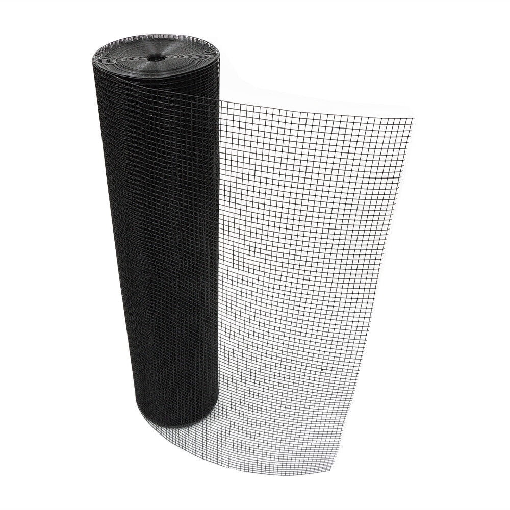 HOSTIC 1/2in Hardware Square Metal Wire Roll Galvanized Welded Chicken Wire Mesh Fence