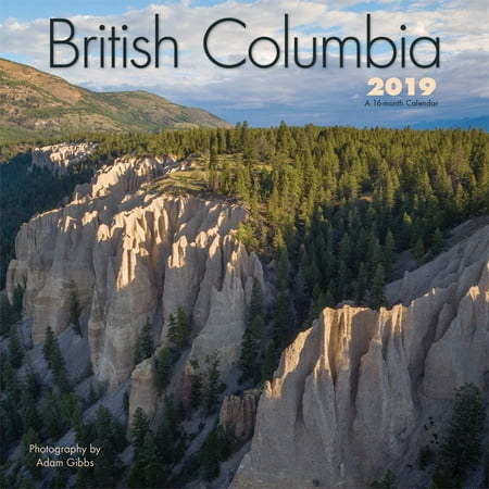 2019 British Columbia Mini Wall Calendar,  by Wyman