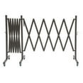 thumbnail image 4 of Miumaeov 16.4Ft Adjustable Barrier Gate Industrial Expandable Metal Barricade Safety Barrier w/6 Universal Wheels, 4 of 20