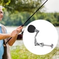 thumbnail image 4 of Reel Replacement Power Handle Fishing Reel Handle Knob Spinning Handle Metal Rocker Arm Grip For Spinning Fishing Reel Accessory ,Rigid Aluminum Skeletal Frame, 4 of 7
