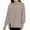 Coffeegrey, variant on Womens Oversized Crewneck Long Sleeve Shirts Pullover Sweatshirts