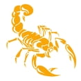thumbnail image 2 of Flmtop Fashion Scorpion Reflective Car Vehicle Body Hood Window Decals Sticker Decor, 2 of 7