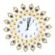 thumbnail image 1 of Wall Clock Peacock Crystal Diamond Clock Para La Decoración para hogar De De, 1 of 2