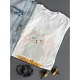 thumbnail image 3 of Hey There Lovely Cat Tee Women's -Image by Shutterstock, 3 of 4