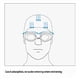 thumbnail image 3 of Como Se Muestra Gafas de Natación Tapones para los Oídos Integrados Gafas de Natación Impermeables y Antivaho para Hombres y Mujeres (Luz ), 3 of 5