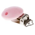 thumbnail image 4 of Clips para chupete de bebé Soportes de madera Broche para chupete infantil lindo Rosa Rosado Zulema Porta-clips de madera para chupete, 4 of 8