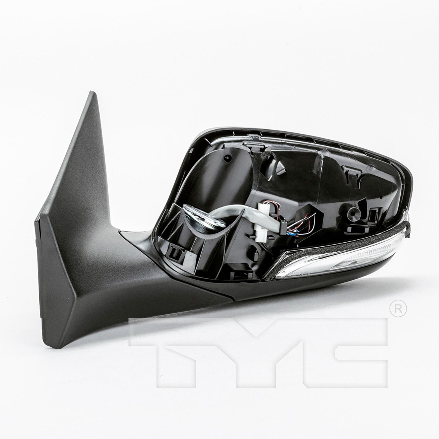 TYC 7710242 for HYUNDAI Elantra Left Heated Power Replacement Mirror Fits 2012 Hyundai Elantra