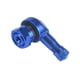 thumbnail image 2 of Válvula De Ángulo De Neumático Válvula De Llanta De Aleación De Aluminio Extensión De Válvula De Neumático Azul Metálico 90 Grados Para Automóviles Motocicletas Scooters Modificación Deportiva Serendint VI007333-00, 2 of 7