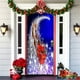 thumbnail image 2 of Adornos navideños, regalos navideños, decoración navideña para puertas, telas colgantes, ambiente festivo, cortinas para puertas, tapices para puertas., 2 of 5