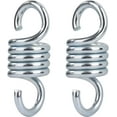 thumbnail image 1 of 2PCS Hamac Ressort, Ressort d'Extension en Acier Galvanisé Trempé pour Suspendre des Chaises Hamac, 1 of 5