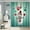 Darkcyan, variant on Merry Christmas Shower Curtain with Hooks Cute Snowman Colorful Xmas Balls Ribbon Design Print Winter Holiday New Year Bathroom Decorative Shower Curtain, 72x84 Inch