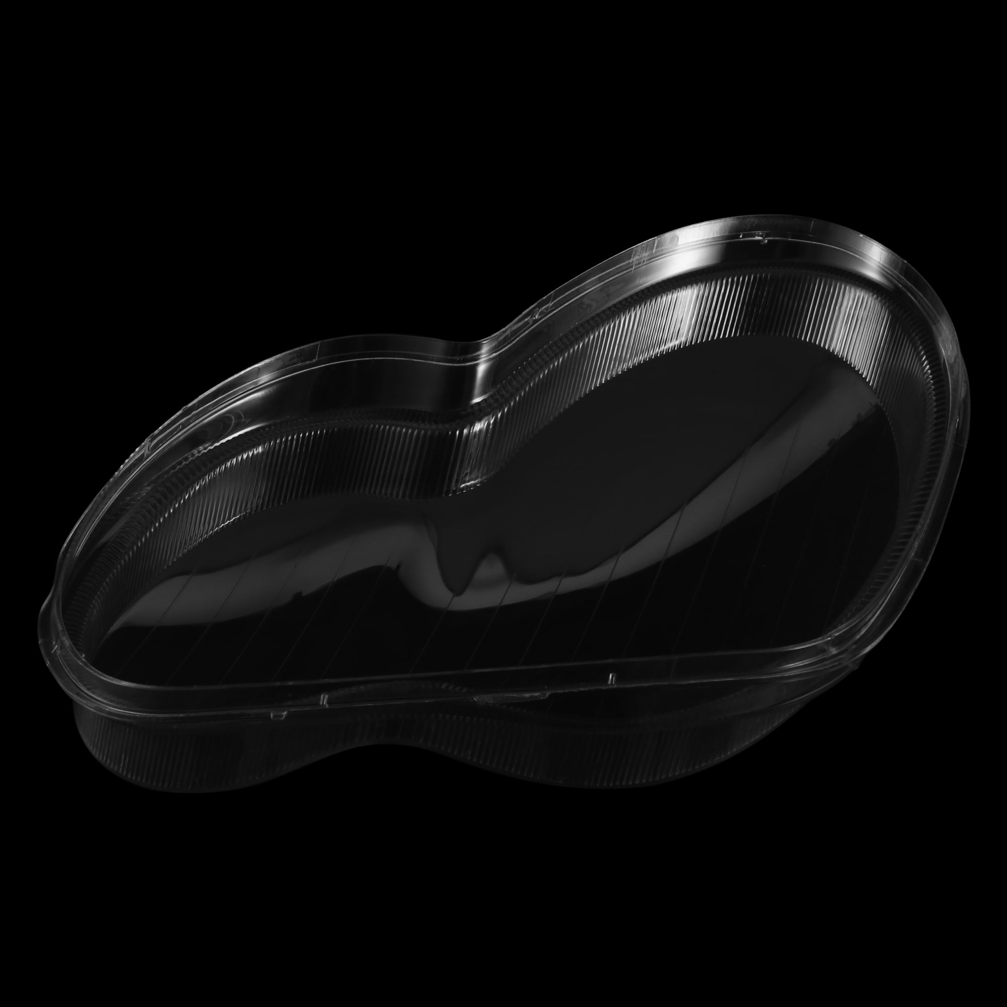 1 Pair Car Front Headlight Headlamp Lens Cover PC Shell for Mercedes-Benz W203