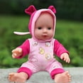 thumbnail image 6 of Uxgjfwu Lifelike Baby Dolls Toys with Realistic Sounds, Soft Baby Emulated Doll with Cloth for Girls, Holiday Birthday Christmas Gifts for Kids, 6 of 6