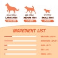 thumbnail image 6 of Pawmate Chicken Jerky Wrapped Apple Dog Treats, Promote Digestion Chews for All Dogs, 10.6oz, 6 of 10