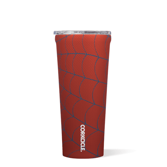 Corkcicle 24 oz Marvel Travel Tumbler, Stainless Steel, Triple Insulated, Water Bottle, Spiderman