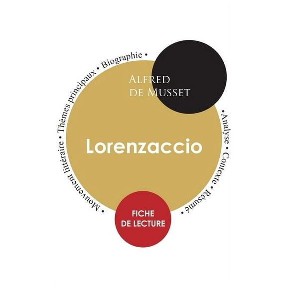 Fiche de lecture Lorenzaccio (Ãtude intÃ©grale), (Paperback)