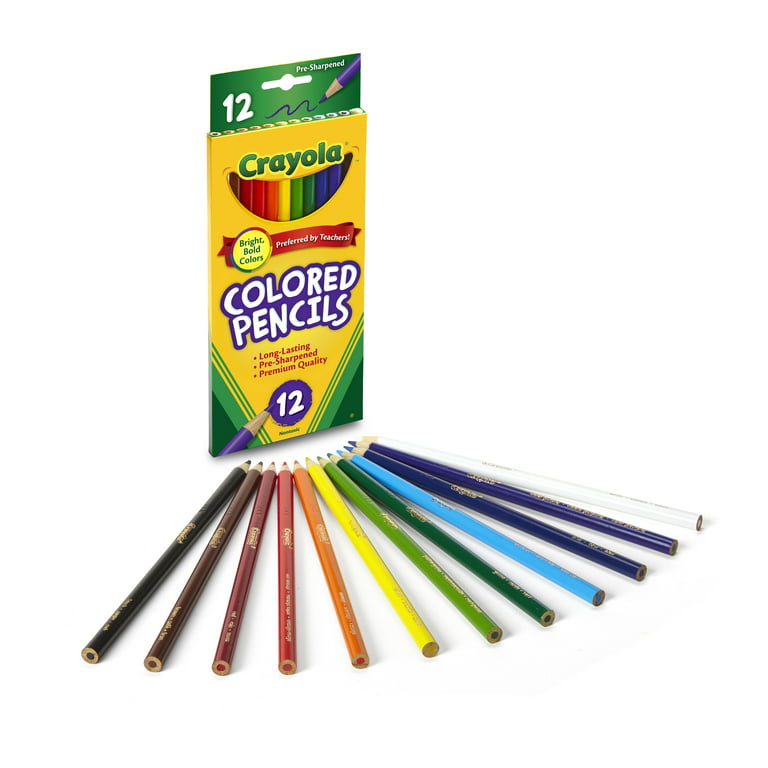 Crayola 12 Color Colored Pencils - The Office Point
