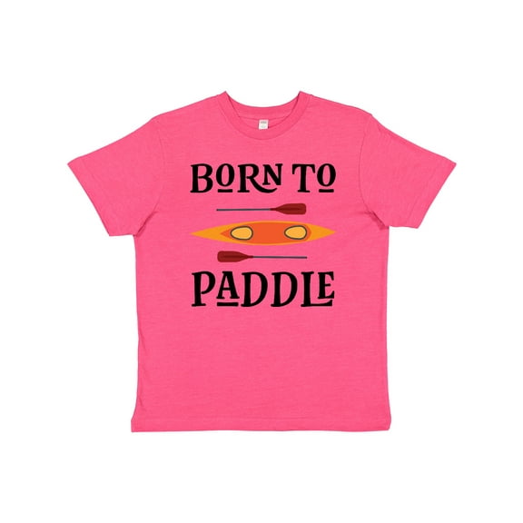 Inktastic Kayaking Born to Paddle Kayak Youth T-Shirt