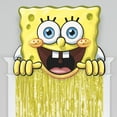 thumbnail image 4 of SpongeBob SquarePants Birthday Fringe Door Curtain, 5.5ft x 2.25ft, 4 of 6