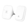 thumbnail image 3 of Self Powered Wireless Doorbell Outdoor Ding Dong Doll Bell White for House Office Building Villa EU Plug 100‑230V, 3 of 5