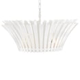 thumbnail image 6 of 47695TXP Hinkley Lighting Reina - 40W 8 LED Medium Tapered Chandelier-16 Inch Tall and 33.75 Inch Wide-Textured Plaster Finish, 6 of 11