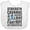 AA-White, variant on Inktastic ALS Awareness Strength Courage Support Boys or Girls Baby Bib