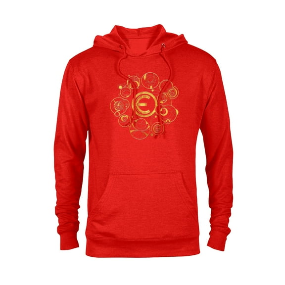 Marvel Eternals Geometric Golden Spheres - Pullover Hoodie for Adults – Customized-Red Heather