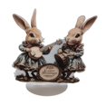 thumbnail image 2 of Letrero acrílico de conejito de Pascua, placa decorativa de conejo, decoración de Pascua, centro de mesa con 2 conejitos, 2 of 9