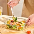 thumbnail image 5 of 12 Pack Glass Food Storage Containers with Lids, Airtight Leak-Proof Locking Meal Prep Bento Boxes, Microwave Oven Freezer Dishwasher Safe, BPA-Free, 5 of 10