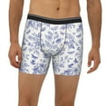 thumbnail image 6 of Sigee Floral Butterfly for Men's Boxer Briefs,Moisture Wicking and Breathable Medium, 6 of 9