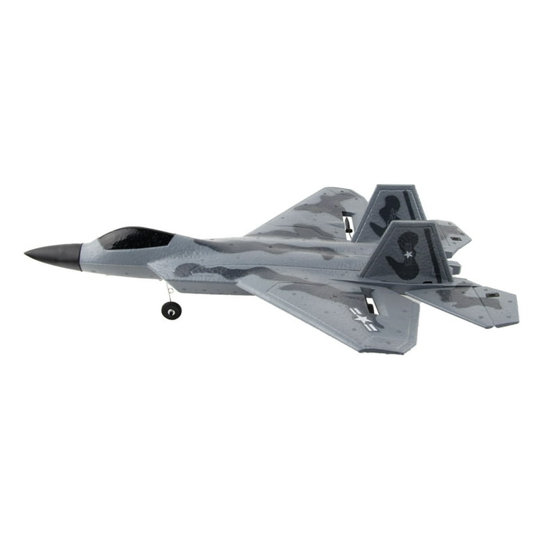 Stealth RC Airplane 2.4Ghz Raptor Toy Plane Adult Kids Remote