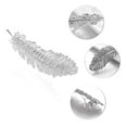 thumbnail image 3 of Visland 4PCS Feather Shape Hair Clip, Fashion Shiny Sparkling Rhinestone Alloy Hair Pin Claw Hair Barrettes Accessories for Women Wedding Birthday Valentines Day Gifts, 3 of 6