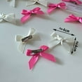 thumbnail image 4 of 1PC Girls Sweet Hair Accessories Headwear Bow Hairpin Multicolor Barrette Mini Bowknot Hair Clips WHITE 1PC, 4 of 8