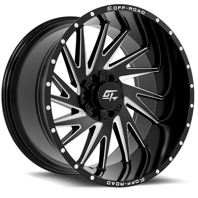 Gt Offroad Tomahawk 20x9 8x165.1/8x180 +12mm Roue