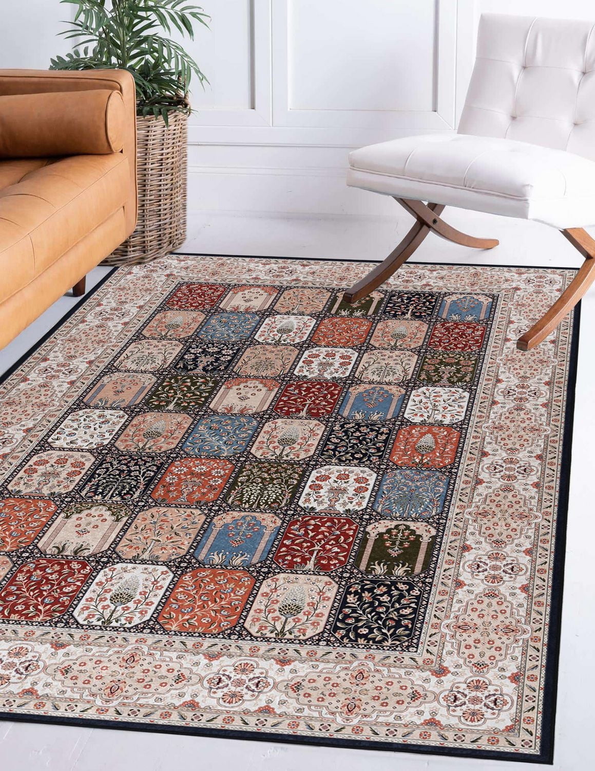 Emerald Barton Blue & Ivory 2'2" x 3'2" Accent Rug