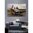 thumbnail image 2 of Wallhogs Kellstrand P51 Mustang Wall Mural, 2 of 2