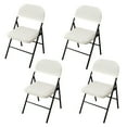thumbnail image 1 of Juego de 4 fundas para sillas, funda de asiento dividida para silla plegable, funda de licra para silla de comedor, cojín elástico para decoración del hogar, fiesta, boda, 1 of 5
