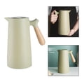 thumbnail image 4 of Hervidor de agua nórdico de 100 ml con aislamiento térmico para el hogar, olla de vidrio con aislamiento térmico Verde, 4 of 8