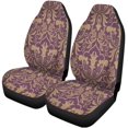 thumbnail image 1 of RYLABLUE Set of 2 Car Seat Covers Damask For Universal Auto Front Seats Protector Fits for Car,SUV Sedan,Truck, 1 of 5