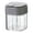 Grey, variant on 4 In 1 Camping Seasoning Shaker. Camping Seasoning Shakers. Camping Accessories. Seasoning Jars For Camping Barbecue Parties Outings And Excursions Outdoors. Seasoning Box