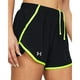 thumbnail image 3 of Pantalones cortos Under Armour para mujer Fly by Black/Yellow M, 3 of 5