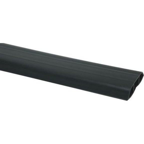 POWER FIRST 4CEJ3 Cable Protector,1 Channel,Black,5 ft. L