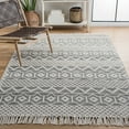 thumbnail image 2 of SAFAVIEH Natura Clyde Geometric Area Rug, Ivory/Black, 8' x 10', 2 of 8
