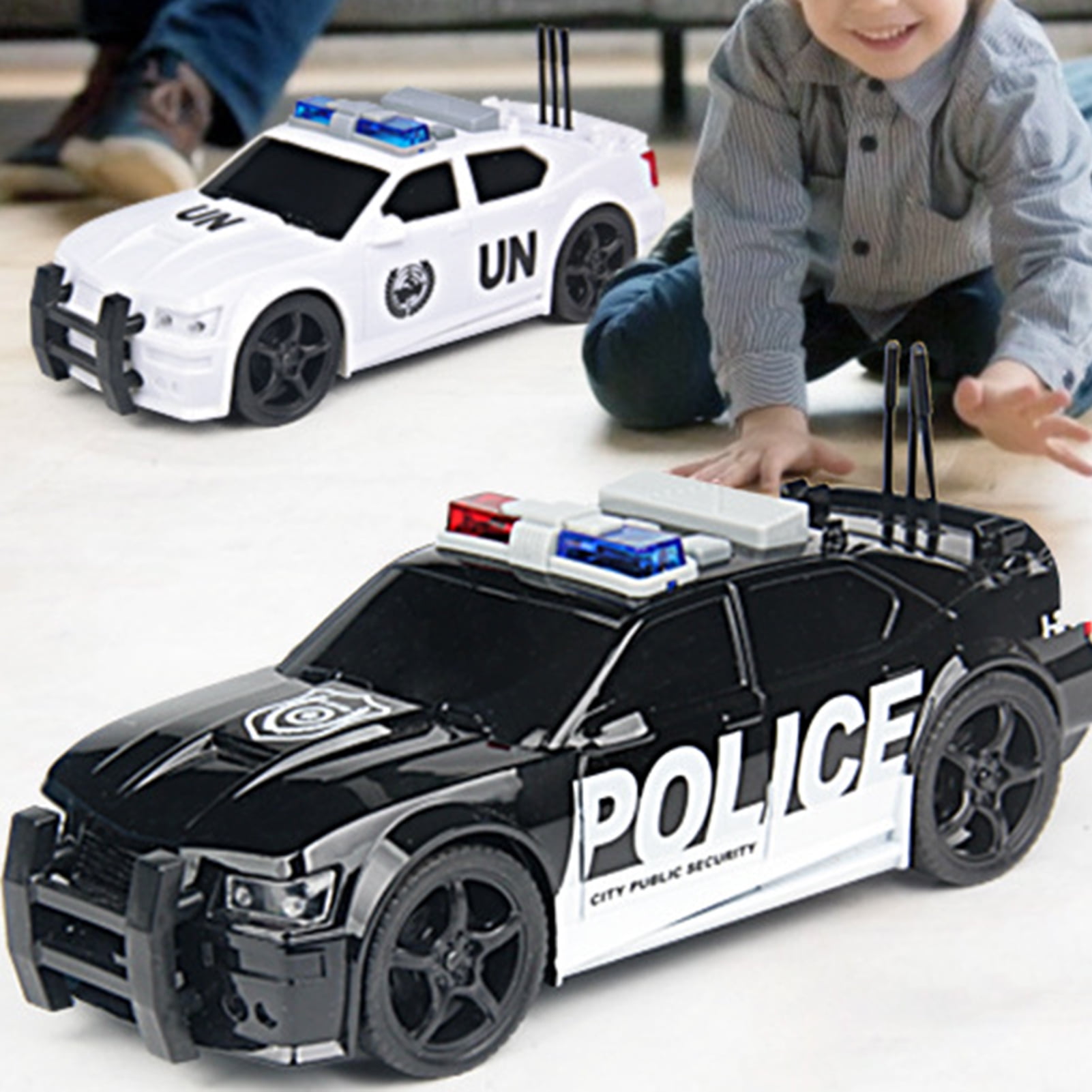 AURORA TRADE Police Vehicle Toy Burrsfree Handon Ability Cognition 1