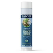 Badger Headache Soother w/ Peppermint Eucalyptus & Lavender 0.6 oz Stick