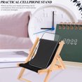 thumbnail image 2 of Shisuyan 2pcs Phone Holder Creative Beach Chair Household Phone Rack Foldable Phone Stand, 2 of 8