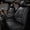 Black, variant on Car Seat Covers Fit for Toyota Highlander 2008-2024: 5 Seats Faux Leather Waterproof Seat Protectors (Black&Redline) - 2 Rows