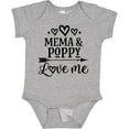 thumbnail image 3 of Inktastic Mema and Poppy Love Me Girls Baby Bodysuit, 3 of 5