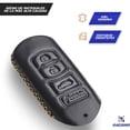 thumbnail image 3 of Funda para llave de Piel Ragirno para Auto Mazda 3 2019 con 4 Botones, 3 of 6